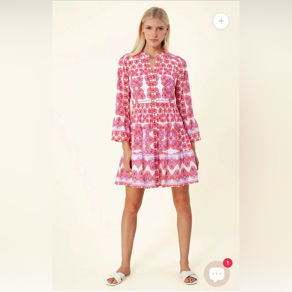 Hale Bob Leela Voile Dress